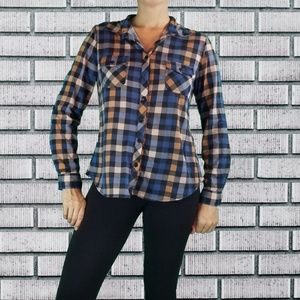 SOLD 🦋 Eden & Olivia Anthropologie Flannel Blouse